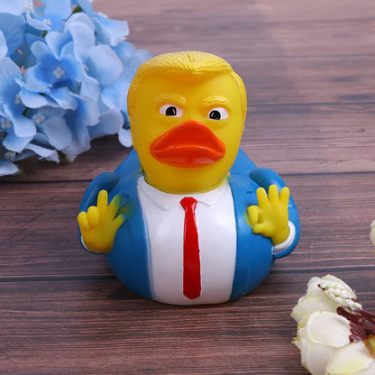 Trump Rubber Duck Bath Toy Shower Water Floating US President Baby Toy Water Toy Shower Duck Child Bath Float