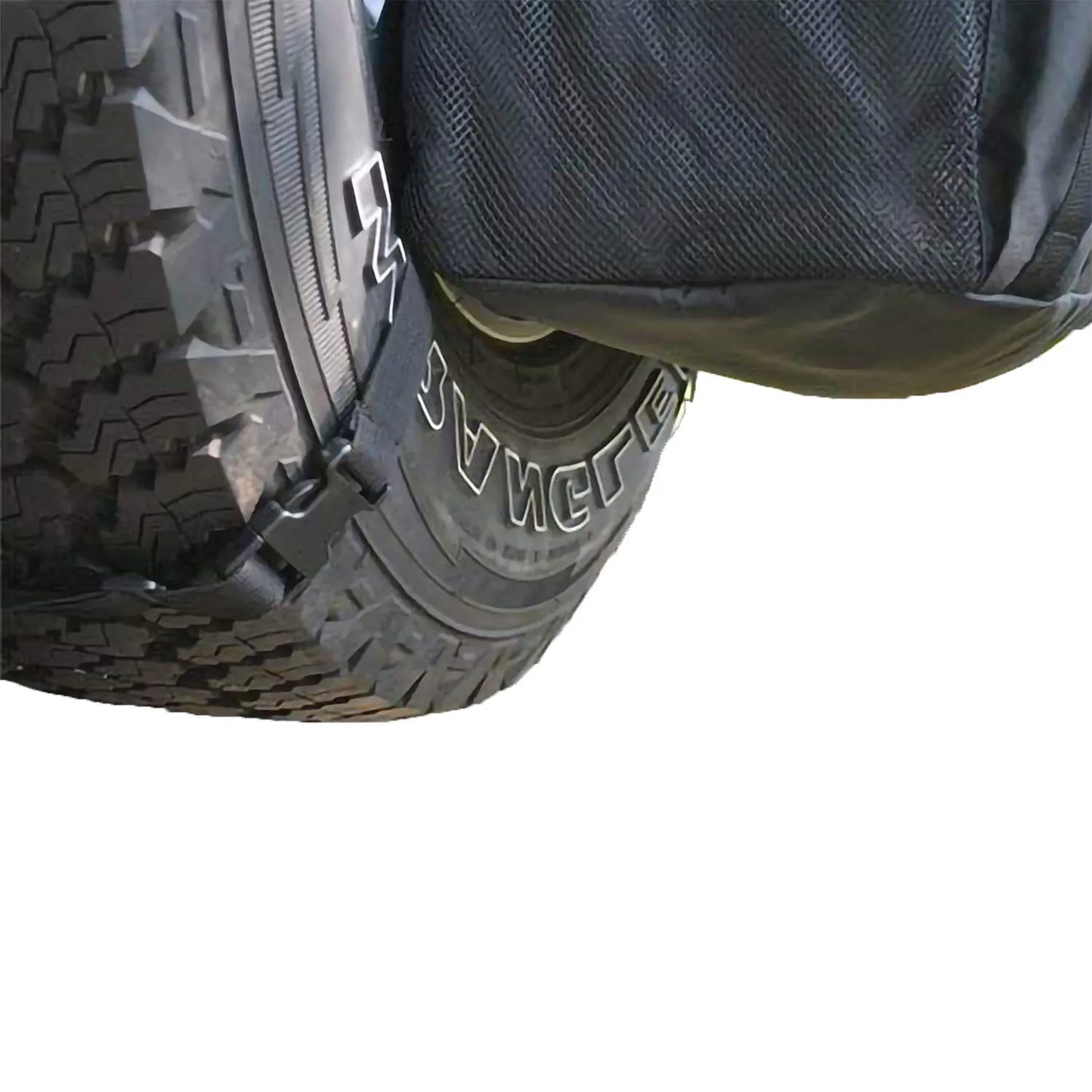 Large Capacity SUV Spare Tire Trash Bag for Jeep Wrangler TJ JK JKU JL JLU 2007-2021 Spare Tire Storage Bag