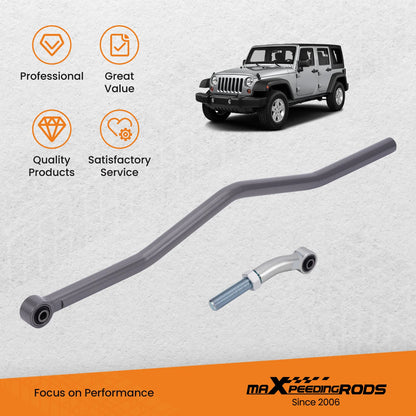 1x Rear Adjustable Track Bar 0-6 inch Lift For Jeep Wrangler JK 2007-2018 Rod