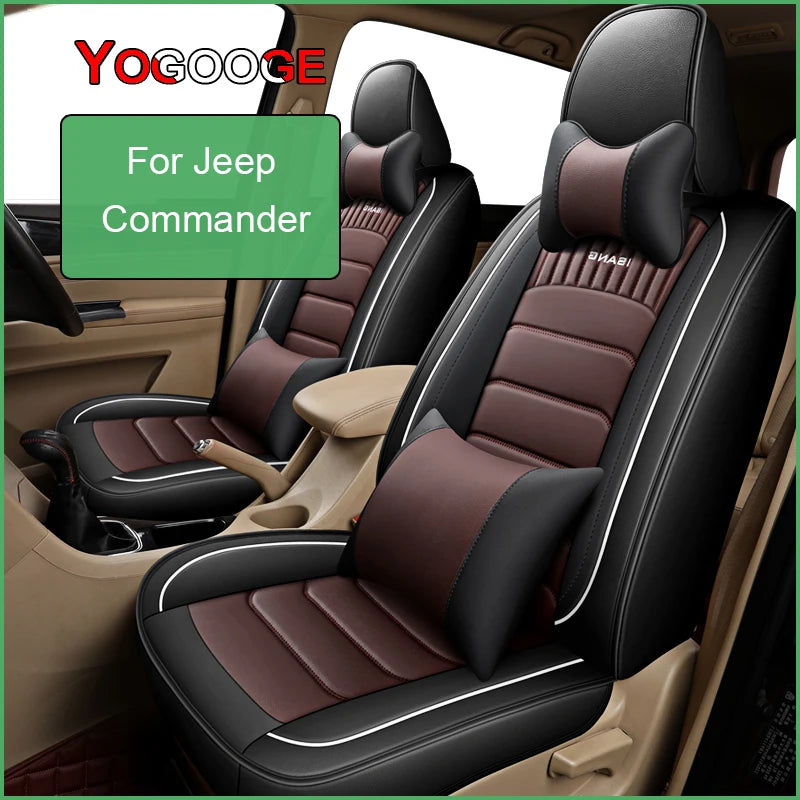 YOGOOGE Car Seat Cover For Jeep Commander Grand Wagoneer GLADIATOR Auto Accessories Interior (1seat)