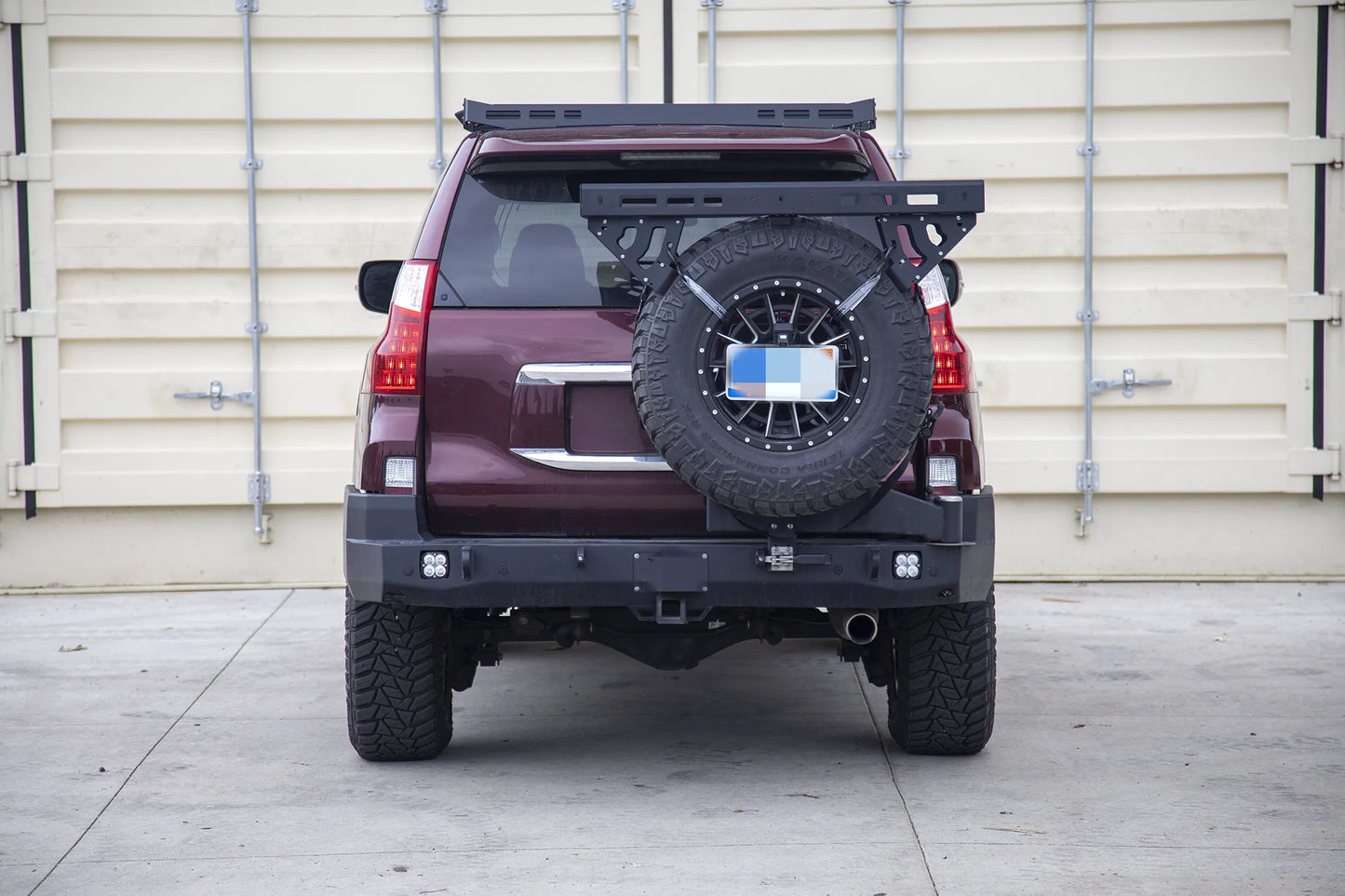 Spare Tire Carrier Utility Basket  For Jeep WRANGLER JL JK General Offroad  Luggage RacK