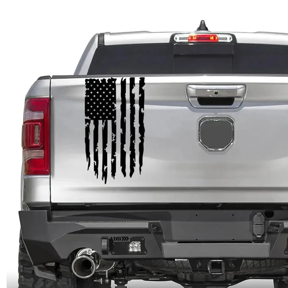 Car Sticker USA Flag Decor Decal For Jeep