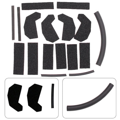 17 pcs/set Jeep Hardtop Headliner Roof Seal Kit Accessories For Jeep For Wrangler 2007-2017 For Wrangler JK 2018 Stop The Leaks On Your Jeep With New Seals