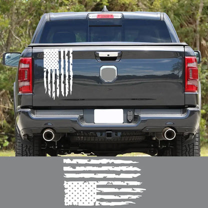 Car Sticker USA Flag Decor Decal For Jeep