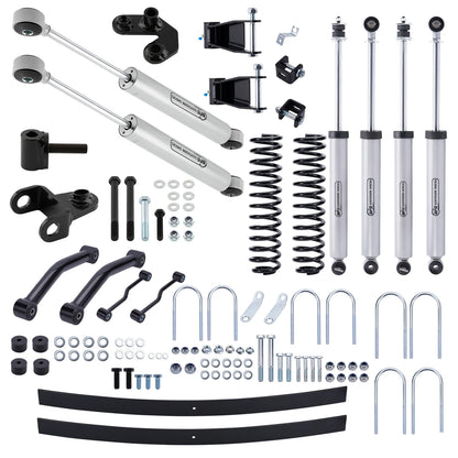 4.5" Suspension Lift Kit w/ Steering Stabilizer For Jeep Cherokee XJ 1984-2001