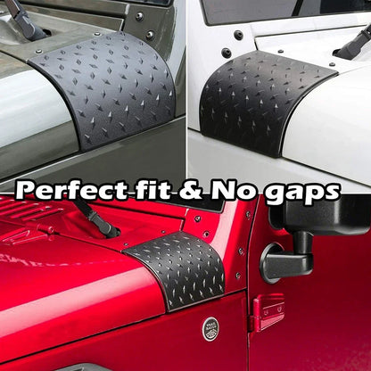 1 Pair Cowl Body Armor Cover Fit Jeep Wrangler Rubicon Sahara JK & Unlimited 07-17 Auto Styling Accessories