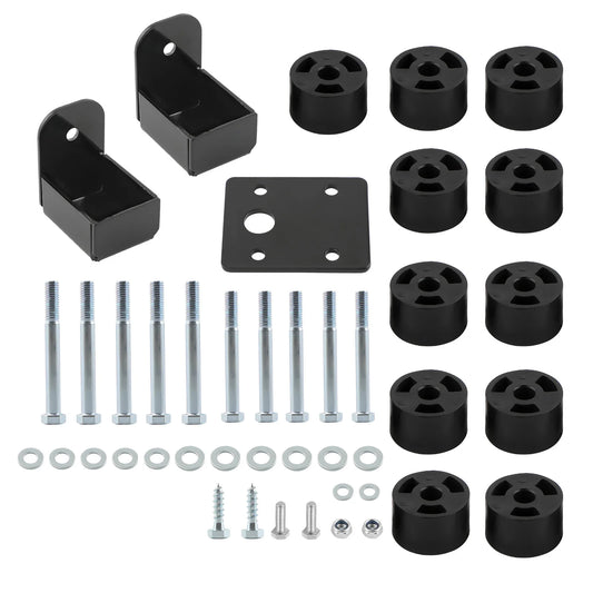 1 1/4" Body Lift Kit for Jeep Wrangler TJ 4WD 1997-2006 Heavy-duty