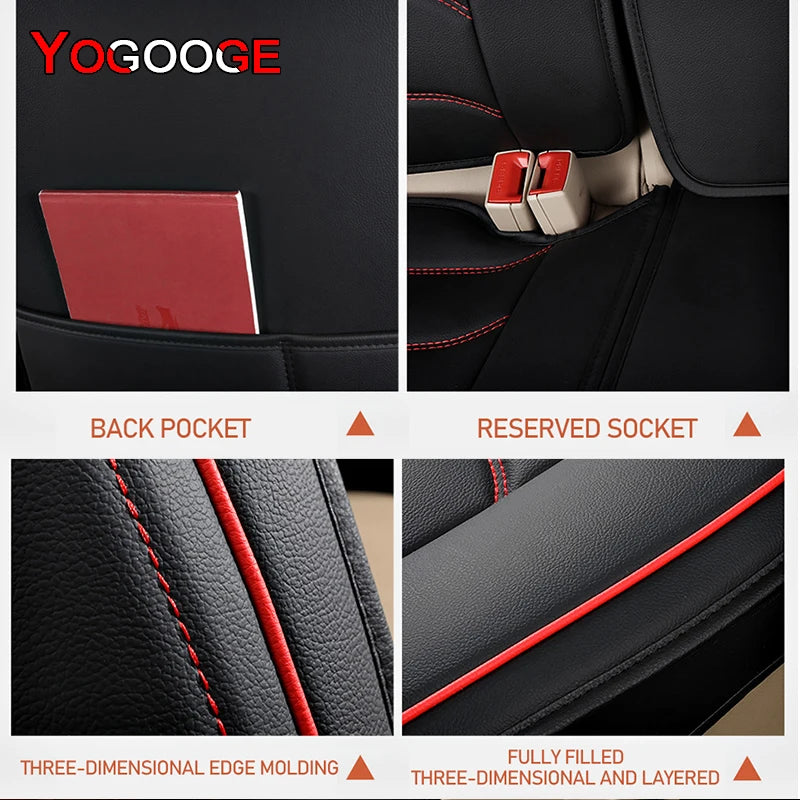 YOGOOGE Car Seat Cover For Jeep Renegade Patriot Liberty Auto Accessories Interior (1seat)