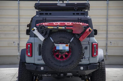 Spare Tire Carrier Utility Basket  For Jeep WRANGLER JL JK General Offroad  Luggage RacK