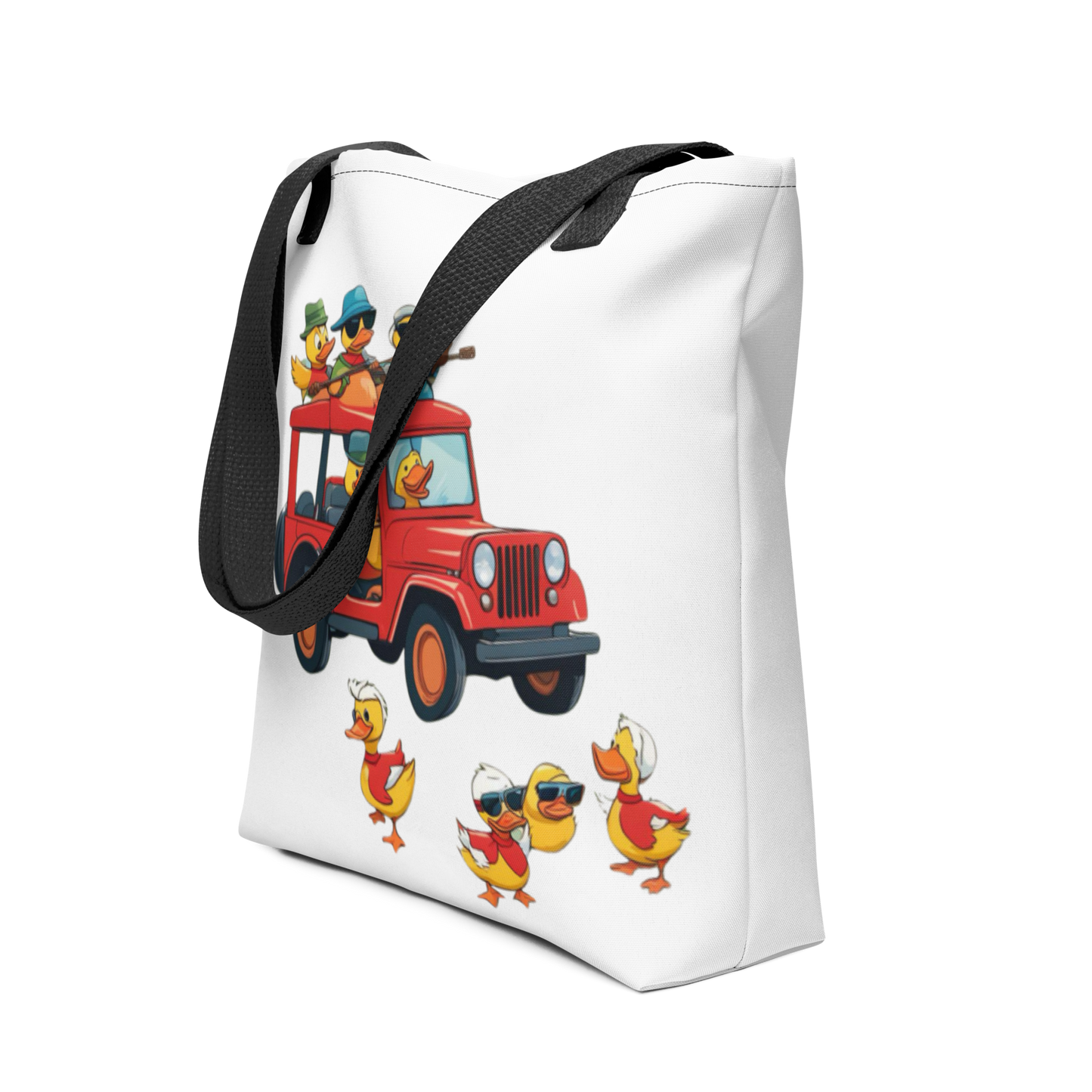 Ducky Jeep Tote bag